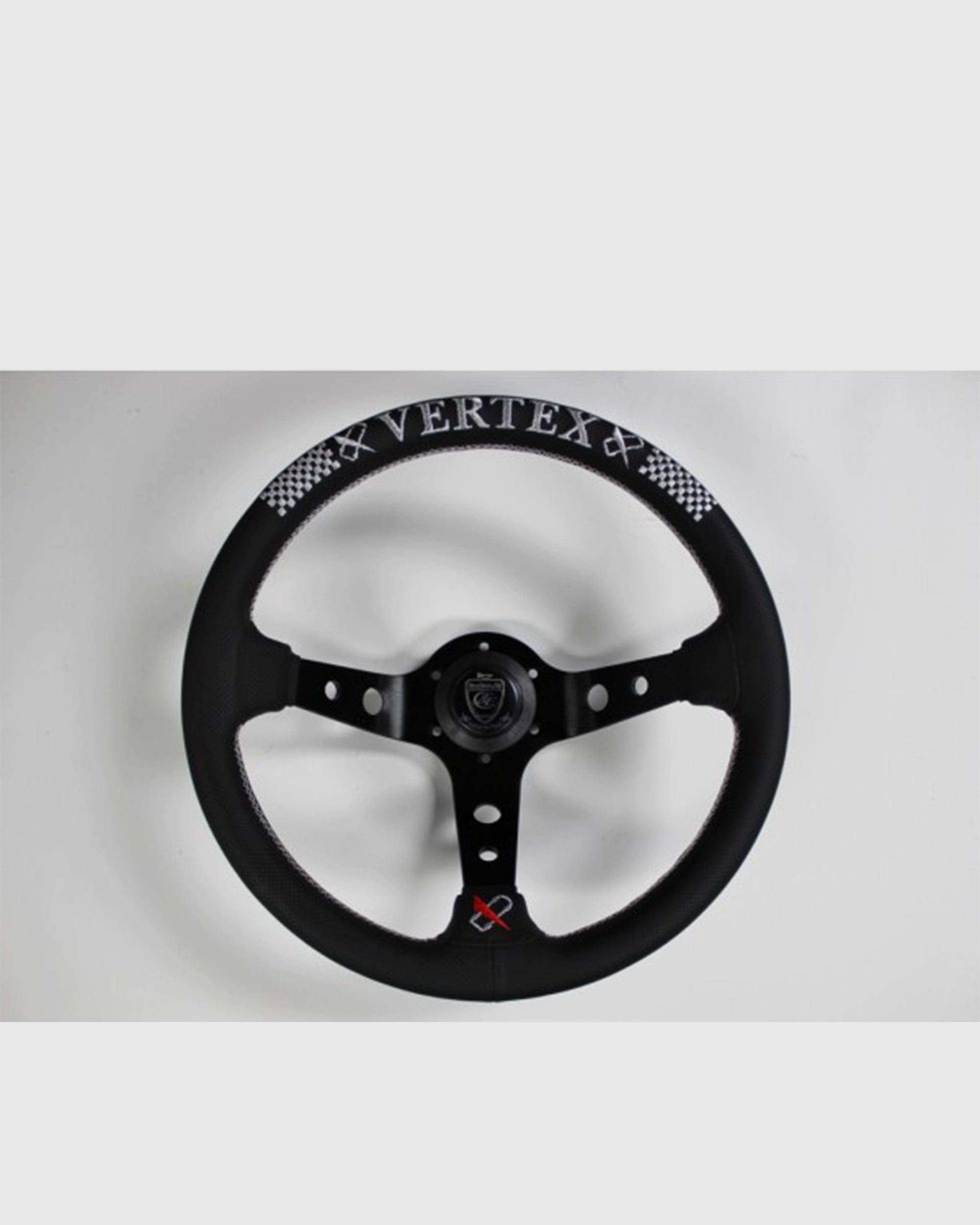 Checker Steering Wheel